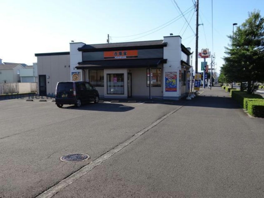 吉野家松山枝松店(ファストフード)まで735m サザンコートVI