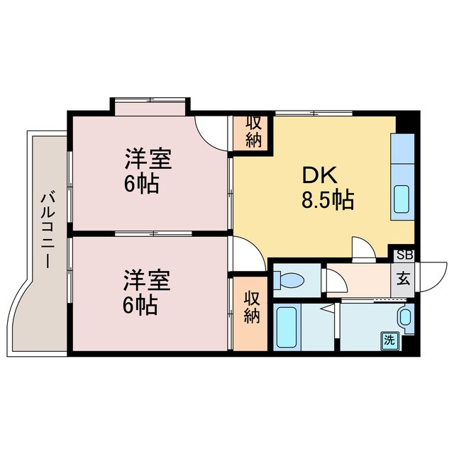 間取り図 サザンコートV