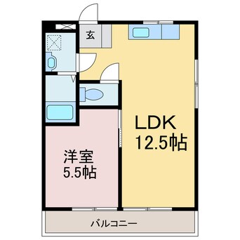 間取図 仲田ビル