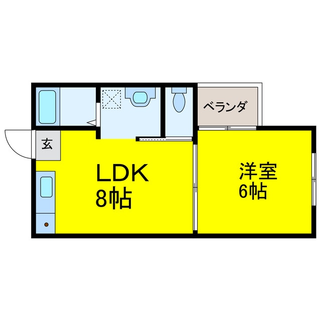 間取り図 オックスフォードサーカス春日町本館