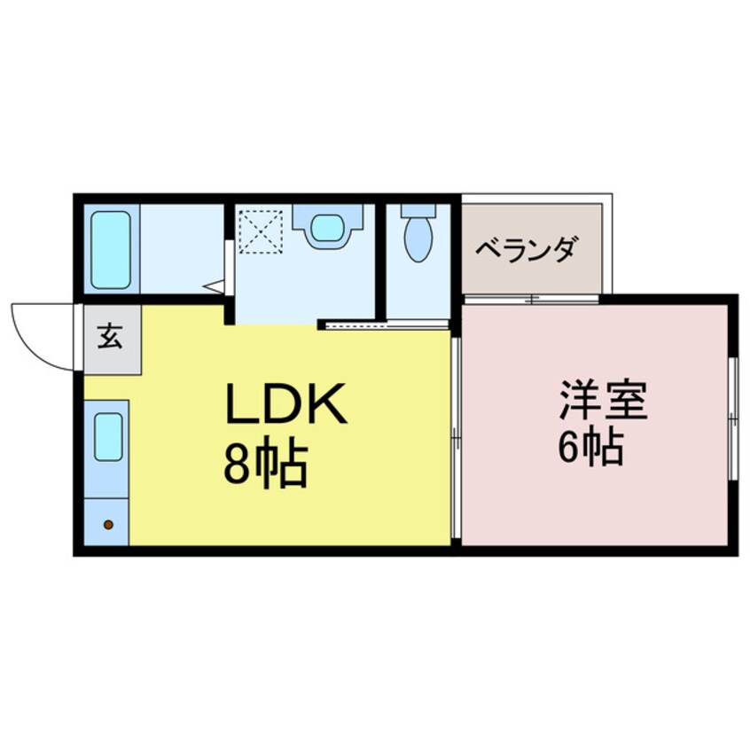 間取図 オックスフォードサーカス春日町本館