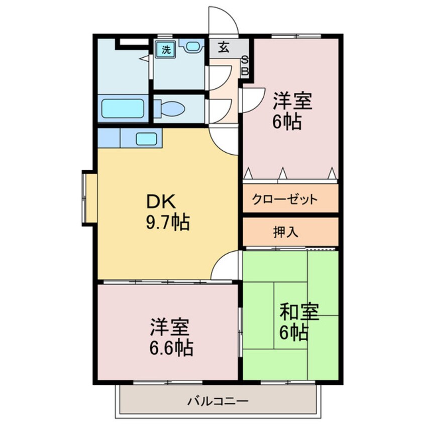 間取図 ユーミーつばき