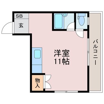 間取図 ビューハイツ樋又