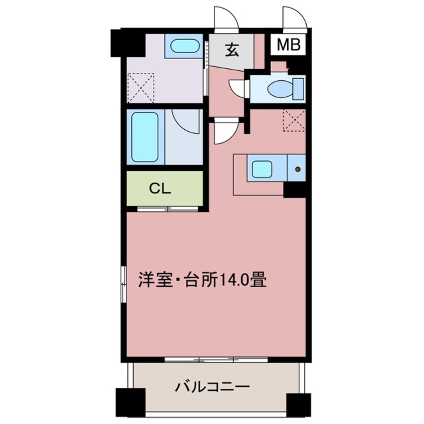 間取図 松山ウエスティン