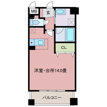間取図 松山ウエスティン