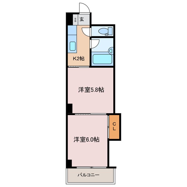 間取り図 レーベン道後