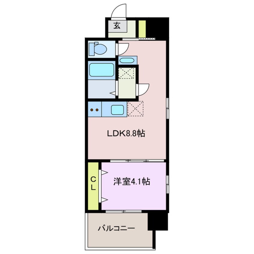 間取図 ＭＡＹＦＡＩＲ　ＨＯＮＭＡＣＨＩ　ＰＲＥＭＩＵＭ.