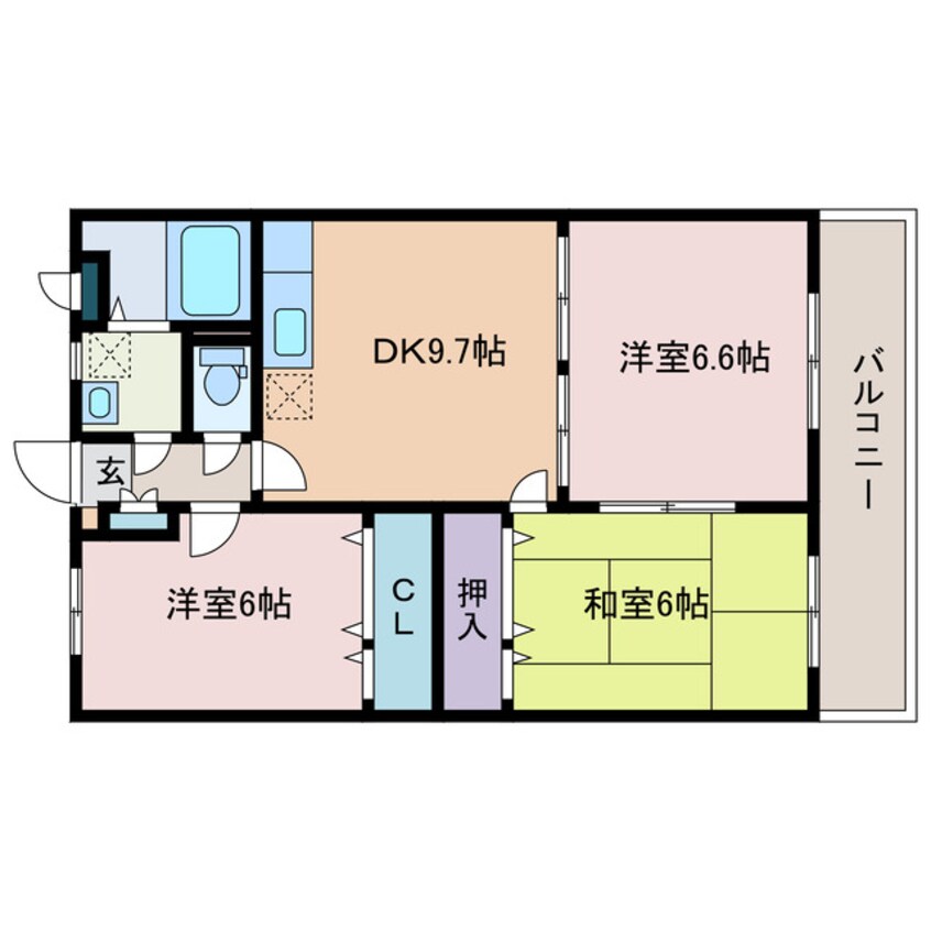 間取図 ユーミー平松