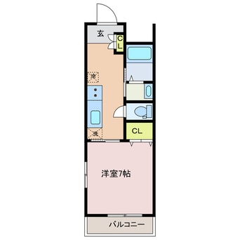 間取図 第2せいざんビル