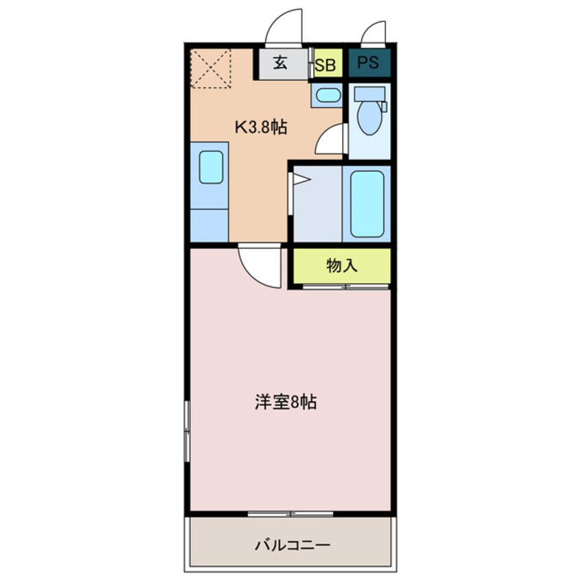 間取図 フロンティア・ＵＥＤＡ