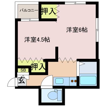 間取図 稲田ビル