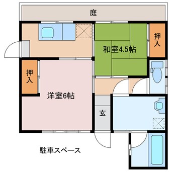 間取図 萱町I一戸建て