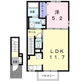 間取図 アルペンローゼ