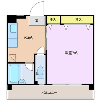 間取図 メゾンセイントマロー