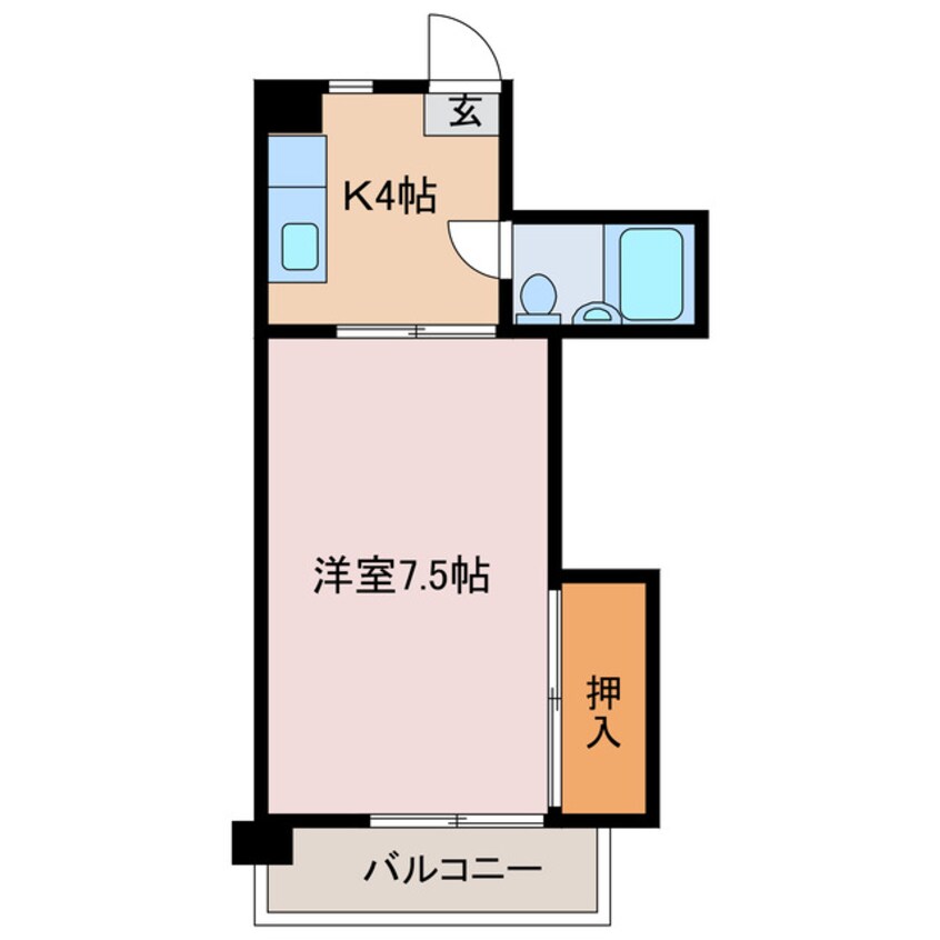 間取図 メゾンマルニ