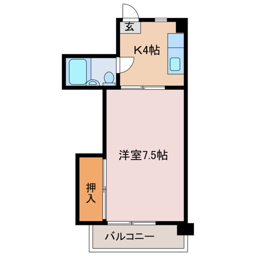 間取図 メゾンマルニ