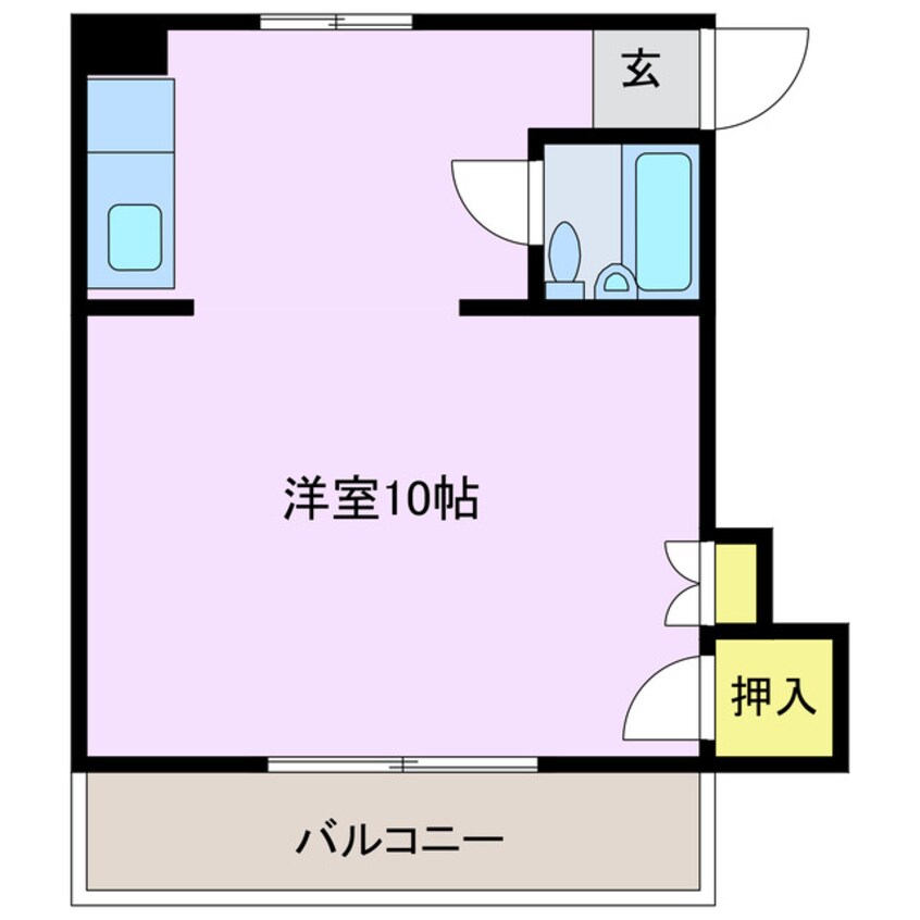 間取図 プライムONE中央