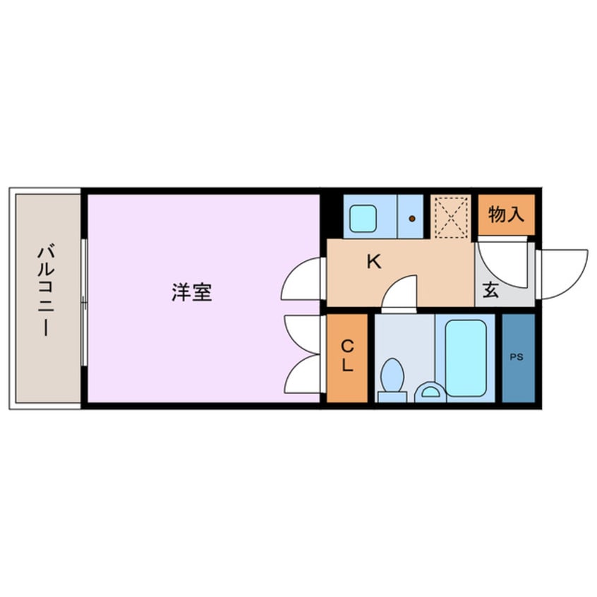 間取図 イーストレジデンス松山西