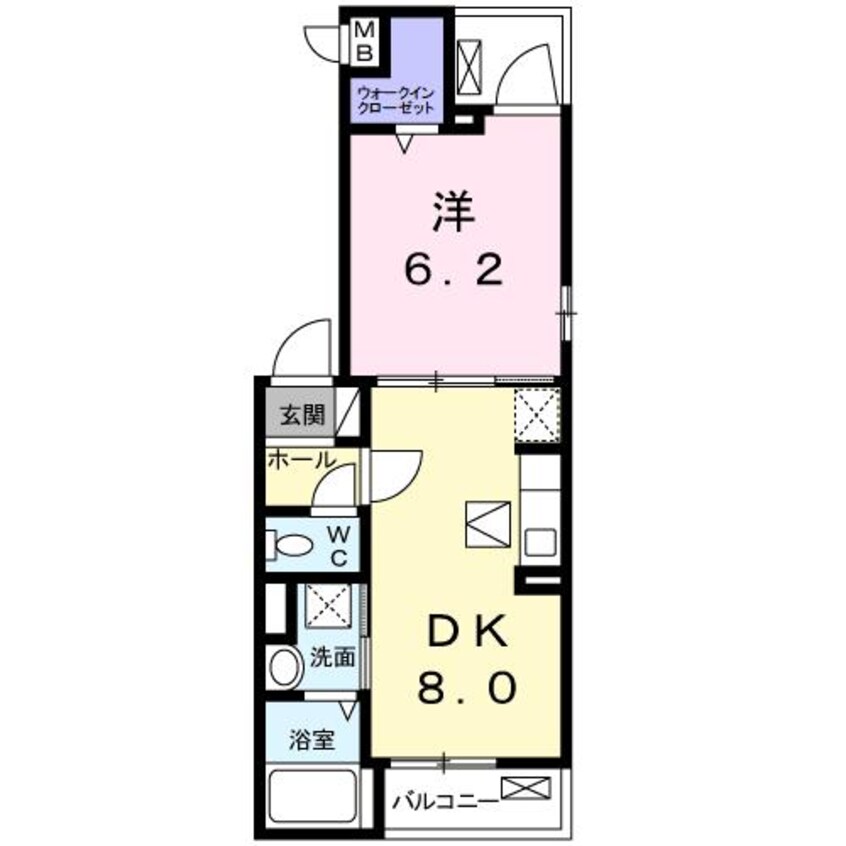 間取図 プラシード