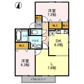 間取図 ルミエール翼