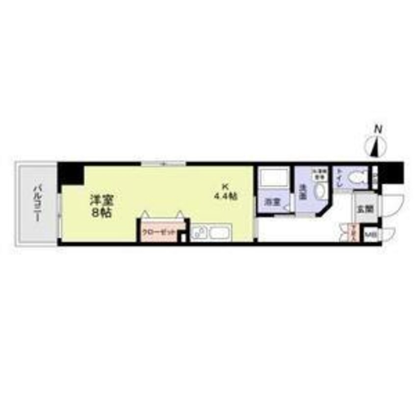 間取図 リベルテ交野