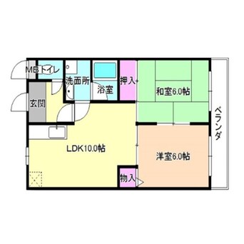 間取図 サンライズ・マゼミ