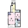 ベルメゾン 1SKの間取り