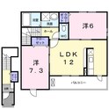 エトワールバレーⅡの間取図