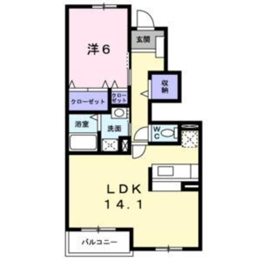 間取図 ミ・カーサ螢が丘