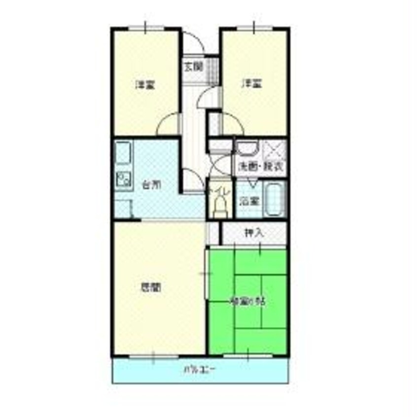 間取図 アンド・ユー郡津