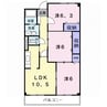 プリムローズ 3LDKの間取り