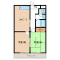 第五金森マンションの間取図