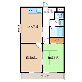 間取図 第五金森マンション