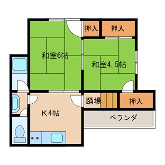 間取図 四宮ハイツ星田