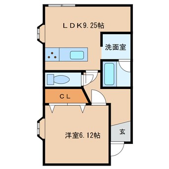 間取図 ドミシル乾