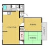 Maison de soleil 2LDKの間取り
