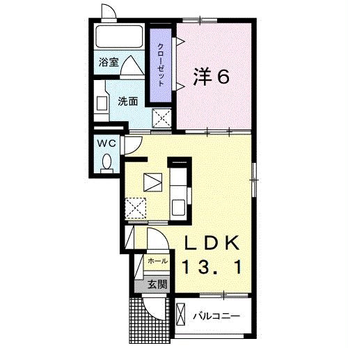 間取り図 サンライズⅢ