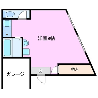 間取図 私市ハイツ