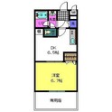 フジパレス倉治の間取図
