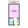 プレアール星田 1Rの間取り