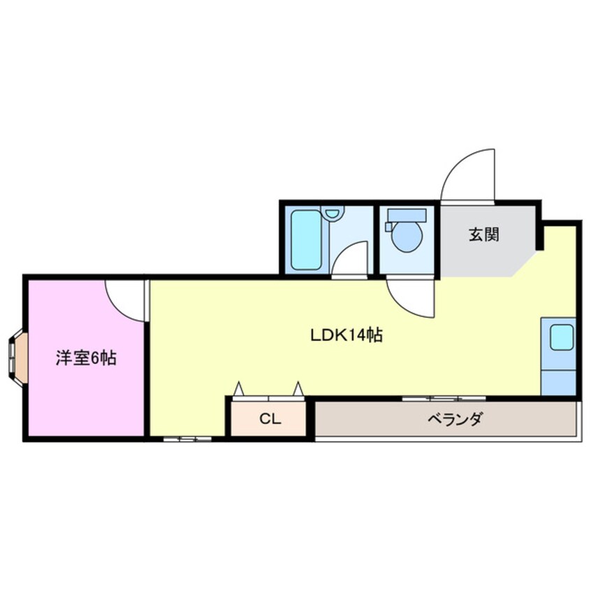 間取図 城マンション