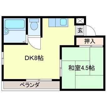 間取図 チェリー広野