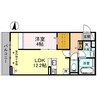 Bonheur Espace 2LDKの間取り