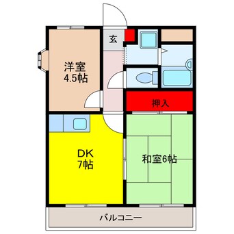 間取図 東明ビル