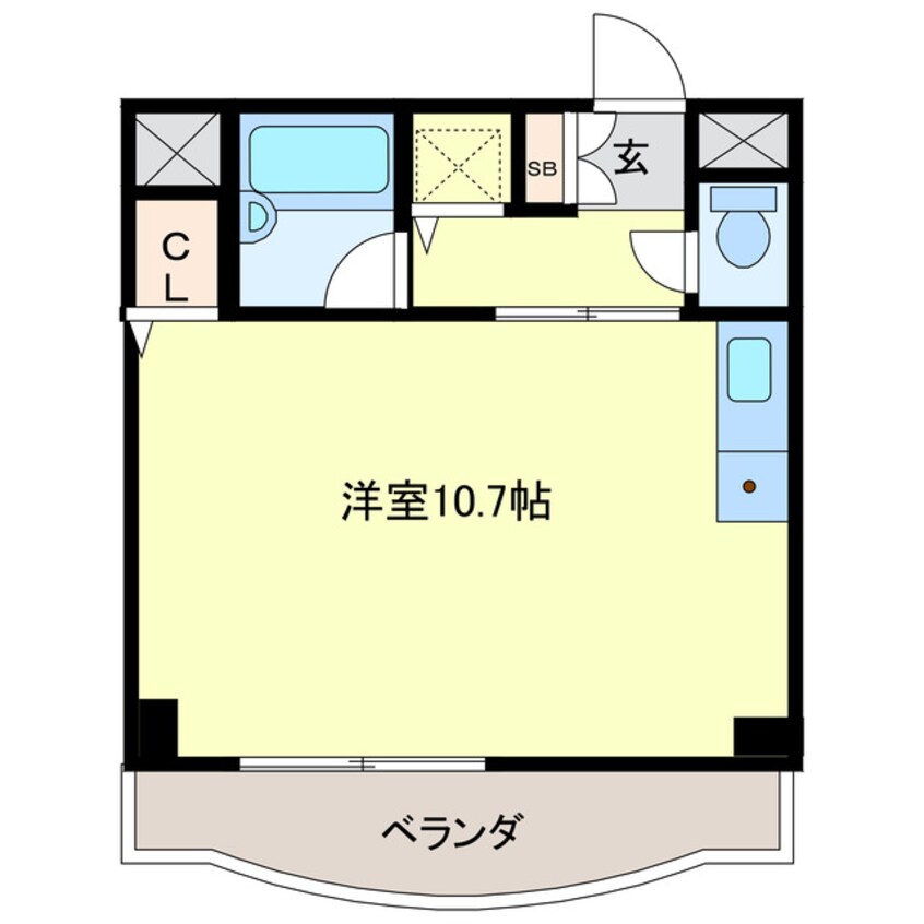 間取図 サンメッセ交野