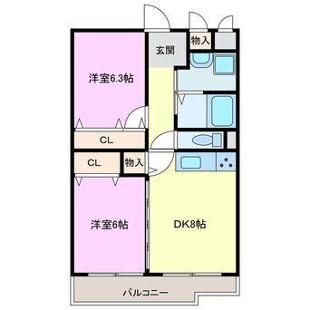間取図 カーサ・クボ
