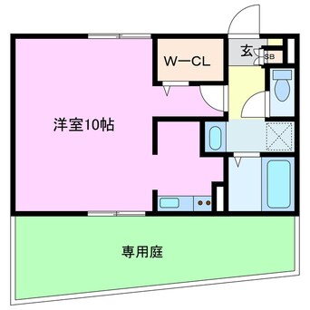 間取図 ハイツオーキッド