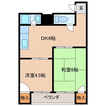 間取図 伸和マンション