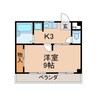 Mプラザ津田駅前七番館 1Kの間取り