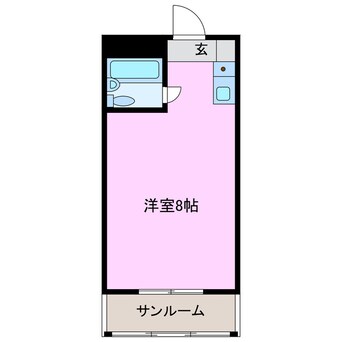 間取図 エコールドパリ